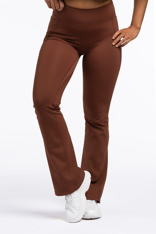 SilkLuxe Flare Leggings