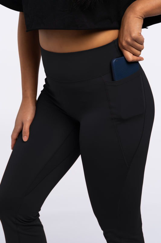 SilkLuxe Flare Leggings