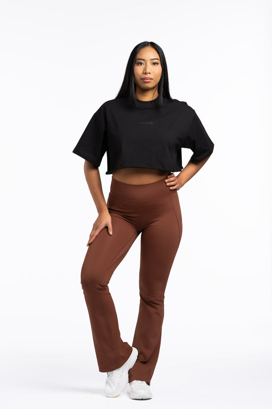 SilkLuxe Flare Leggings
