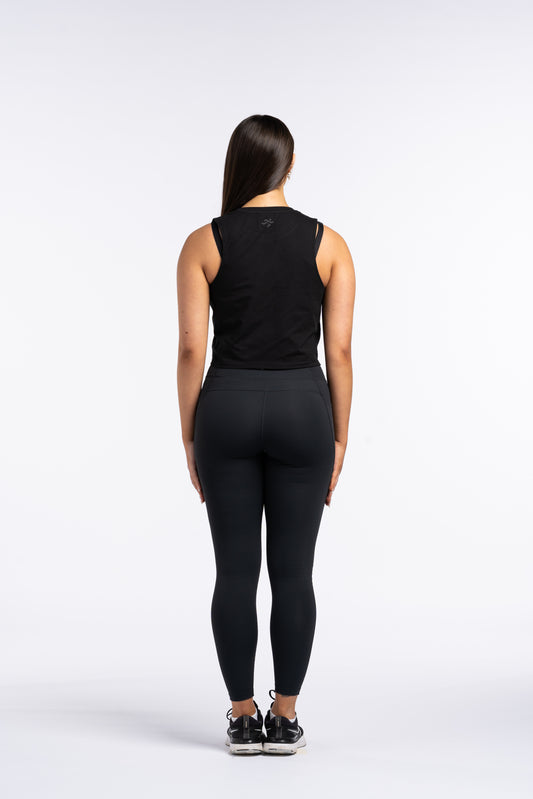 Sleeveless Tank Lightweight Knit Design