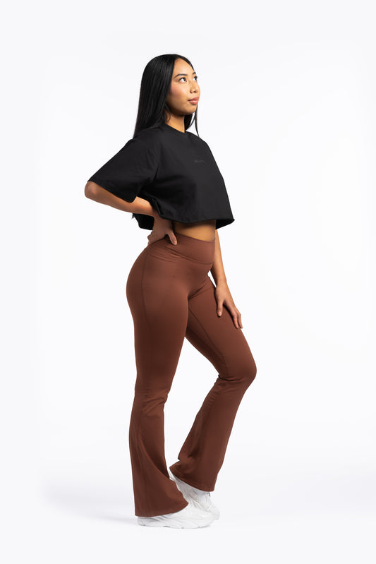 SilkLuxe Flare Leggings